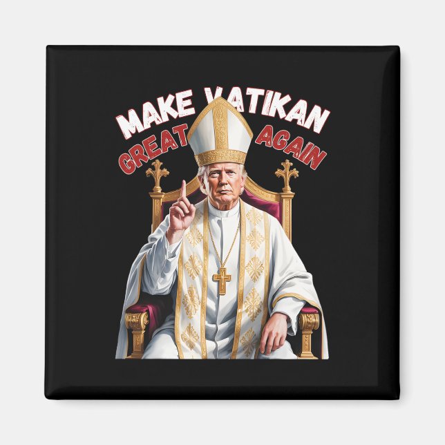 Imán Trump como Iglesia del Vaticano (Frente)