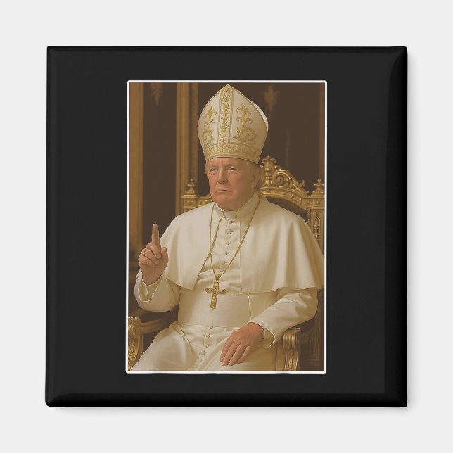 Imán Trump como Iglesia del Vaticano (Frente)