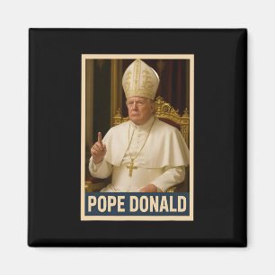 Imán Trump como Iglesia del Vaticano
