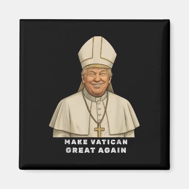 Imán Trump como Iglesia del Vaticano (Frente)
