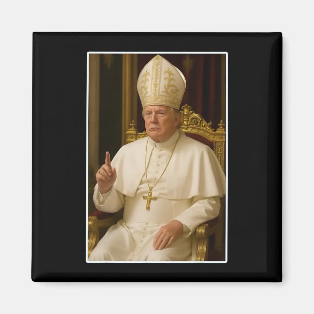 Imán Trump como Iglesia del Vaticano (Frente)
