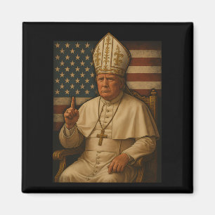 Imán Trump como Iglesia del Vaticano El Papa Republican