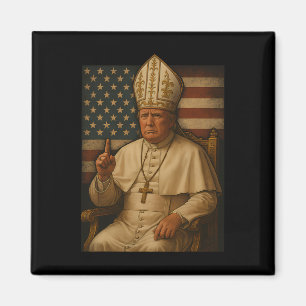 Imán Trump como Iglesia del Vaticano El Papa Republican