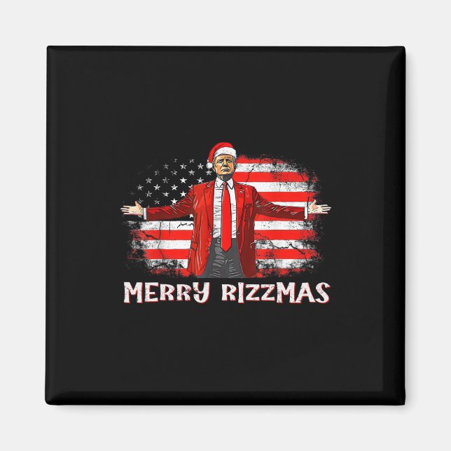 Imán Trump con rizmas graciosos bailes graciosos de Tru (Frente)