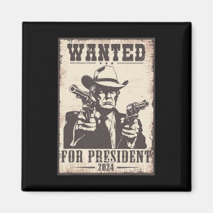 Imán Trump Cowboy quería EE.UU. Presidente 2024
