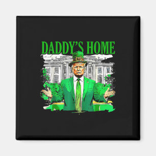 Imán Trump Daddys Hogar Casa Blanca Día de Sta Patrones