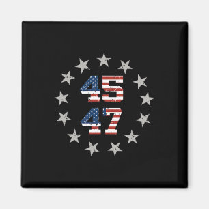 Imán Trump Danza Navidad Presidente 47 Ee.Uu. Frente A 