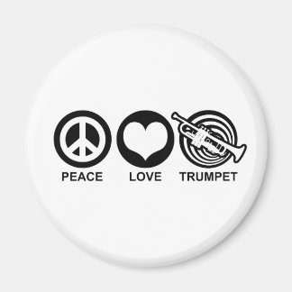 Imán Trump de amor por la paz