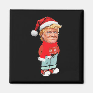 Imán Trump: Diseño de Navidades divertidos para un chic
