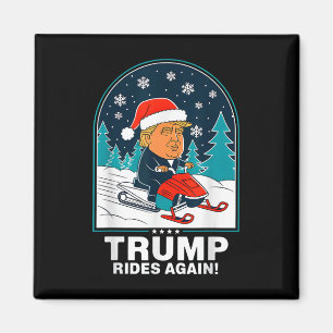 Imán Trump divertido vuelve a moverte de nieve en invie
