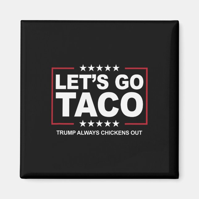 Imán Trump, el cómico comercio de tacos, siempre se est (Frente)