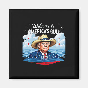 Imán Trump, el presidente de Estados Unidos en el Golfo