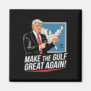 Imán Trump, el presidente de Estados Unidos en el Golfo