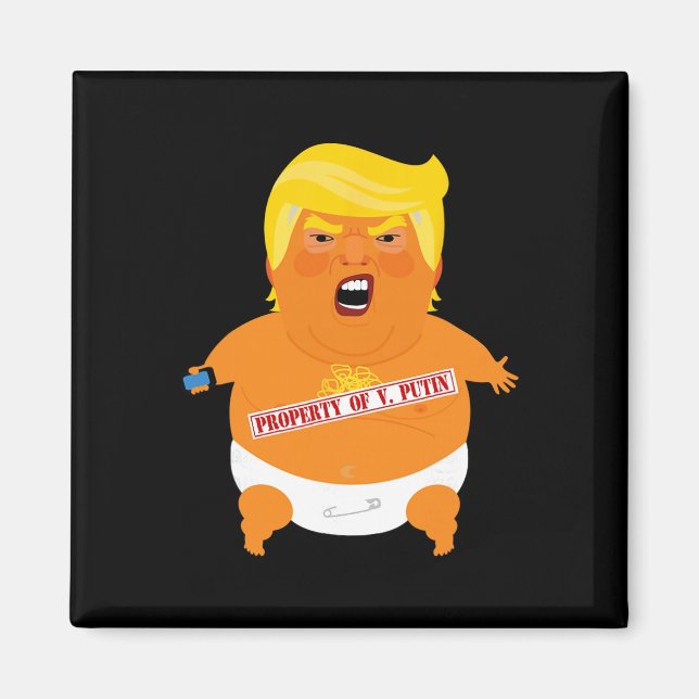 Imán Trump en Dirigible - Propiedad de V Putin (Frente)