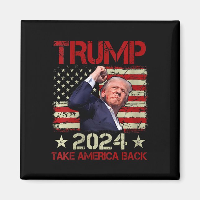 Imán Trump En Trump 2024 (Frente)
