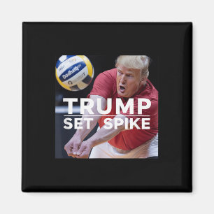Imán Trump engaña a divertida jugadora de voleibol polí
