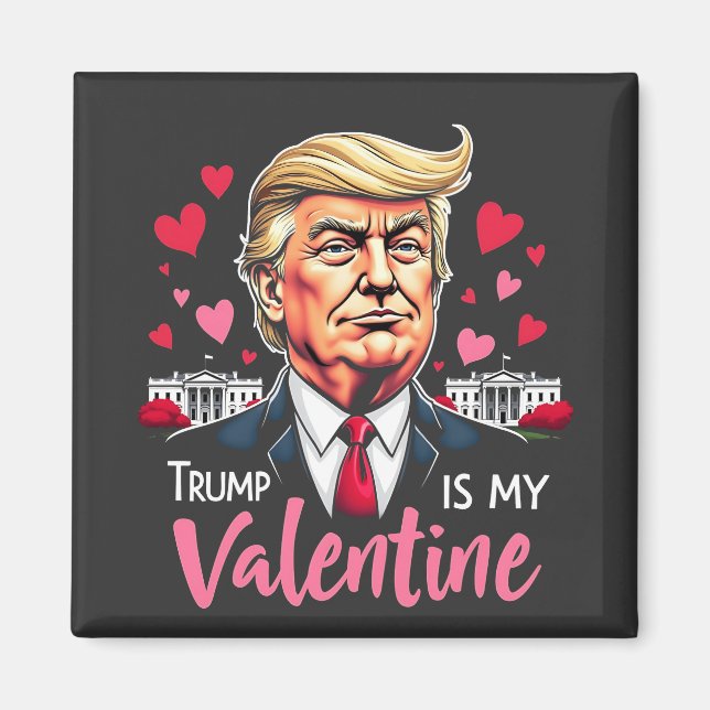 Imán Trump es mi presidente en San Valentín (Frente)