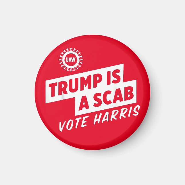 Imán Trump es un presidente de Scab Vote Harris 2024 (Frente)