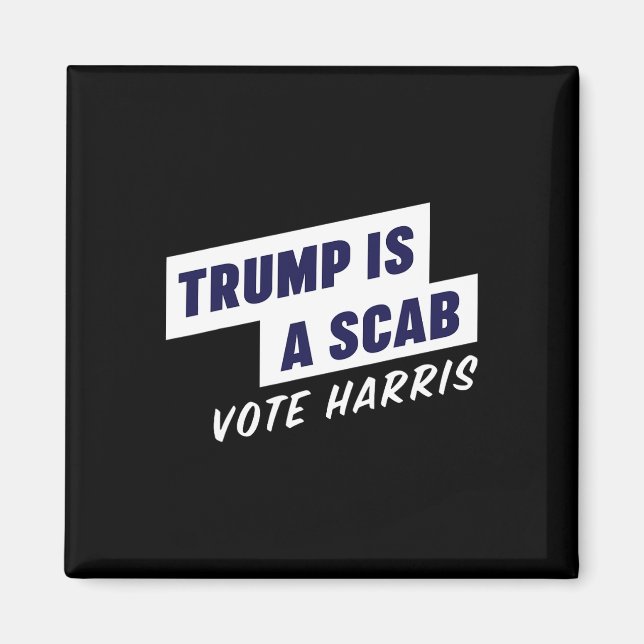 Imán Trump Es Una Estafa - Vote Harris 2024 (Frente)