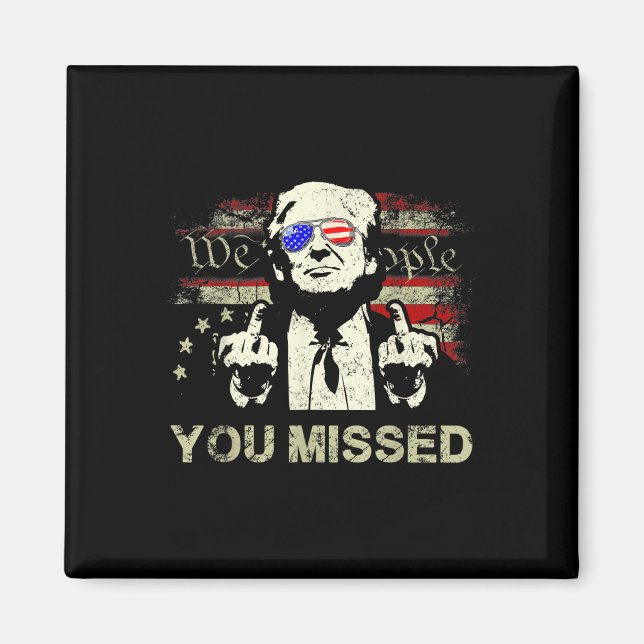 Imán Trump, extrañaste a Trump 2024 (Frente)