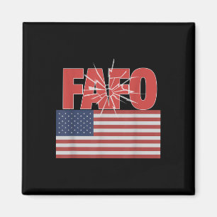 Imán Trump Fafo, curioso amigo de la bandera estadounid