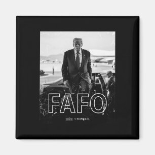 Imán Trump Fafo Divertido Fafo Trump Presidente Trump