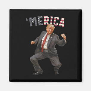 Imán Trump Feliz 4 De Julio Regalos De Bandera Estadoun