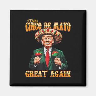 Imán Trump Fiesta otra vez graciosa para el Cinco De Ma