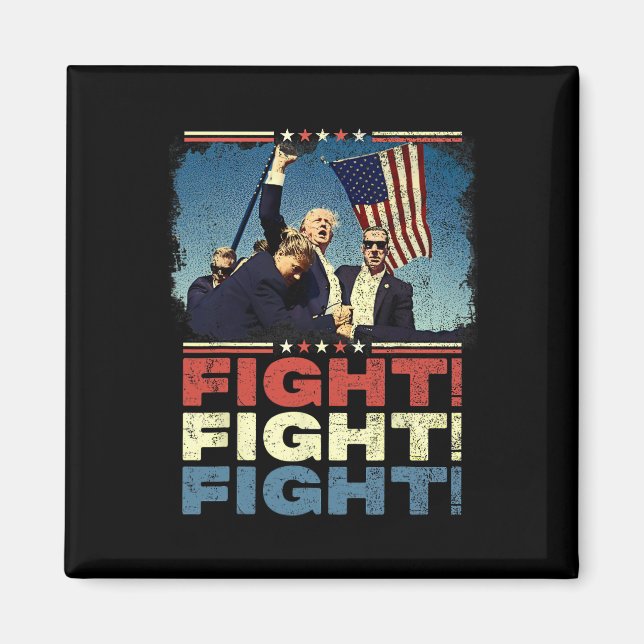 Imán Trump Fight Fight Fight (Frente)