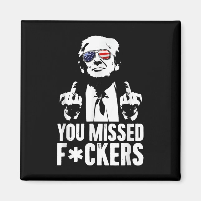 Imán Trump Fight Fight Fight (Frente)
