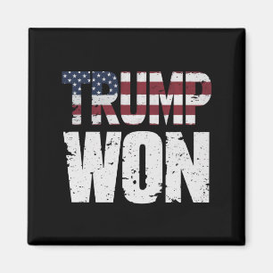 Imán Trump Ganó 47º Presidente de EE. UU. Ganó Elección
