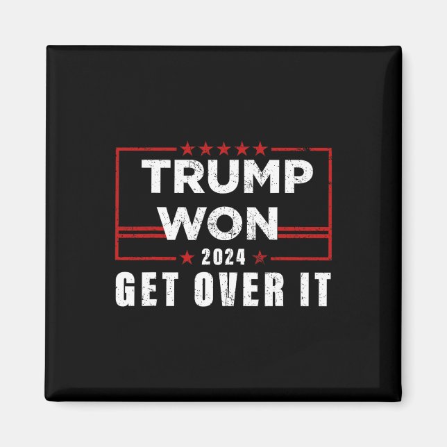 Imán Trump Ganó Acéptalo 2025  (Frente)