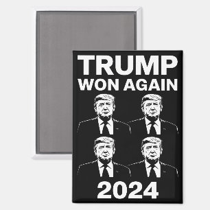 Imán Trump Ganó De Nuevo Elección 2024 Día de Inaugurac