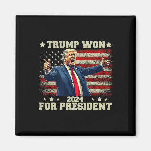 Imán Trump Ganó De Nuevo Elección 2025 Presidente 47 Th