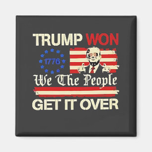 Imán Trump ganó nosotros, la gente, recuperamos la inse