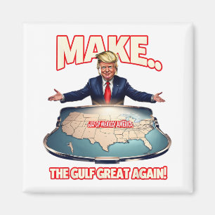 Imán Trump Golfo De Estados Unidos Divertido Golfo De M