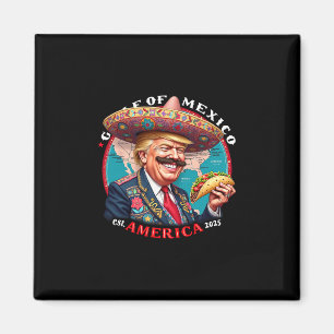 Imán Trump Golfo De México Est América 2025