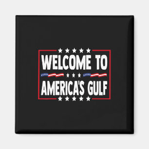 Imán Trump Golfo De Usa América Divertido Golfo De Méxi