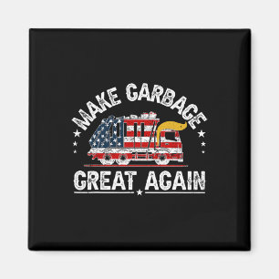 Imán Trump Hace a Garbyge Grande De Nuevo Gracioso Cami