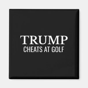 Imán Trump Hace Trampa en el Golf – Protesta Política D