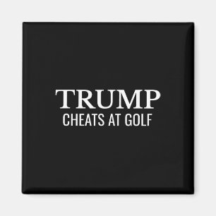 Imán Trump Hace Trampa En Golf – Protesta Política Dive