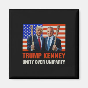 Imán Trump Kennedy Unity frente a Uniparty 2024
