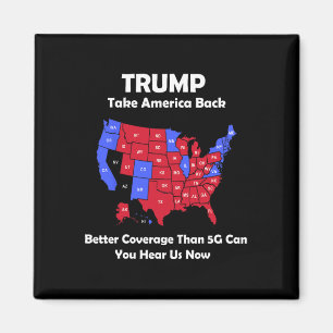 Imán Trump lleva a Estados Unidos por el mapa de Estado