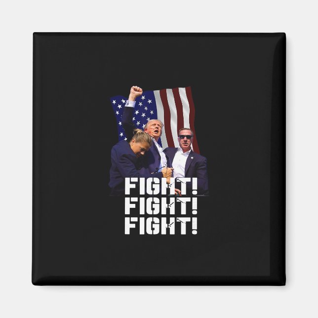 Imán Trump Lucha Lucha Lucha 1  (Frente)