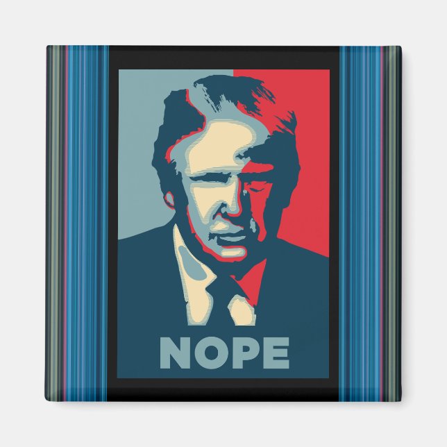 Imán Trump Nope Magnet (Frente)