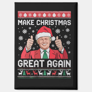 Imán Trump Pajama vuelve a hacer grandes a los Navidade