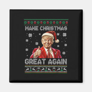Imán Trump Pajama vuelve a hacer grandes a los Navidade
