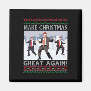 Imán Trump Pajama vuelve a hacer grandes a los Navidade