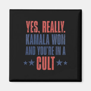 Imán Trump perdió a Kamala, ¿estás en un culto?