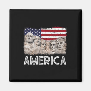 Imán Trump presidente 45.ª bandera norteamericana monta